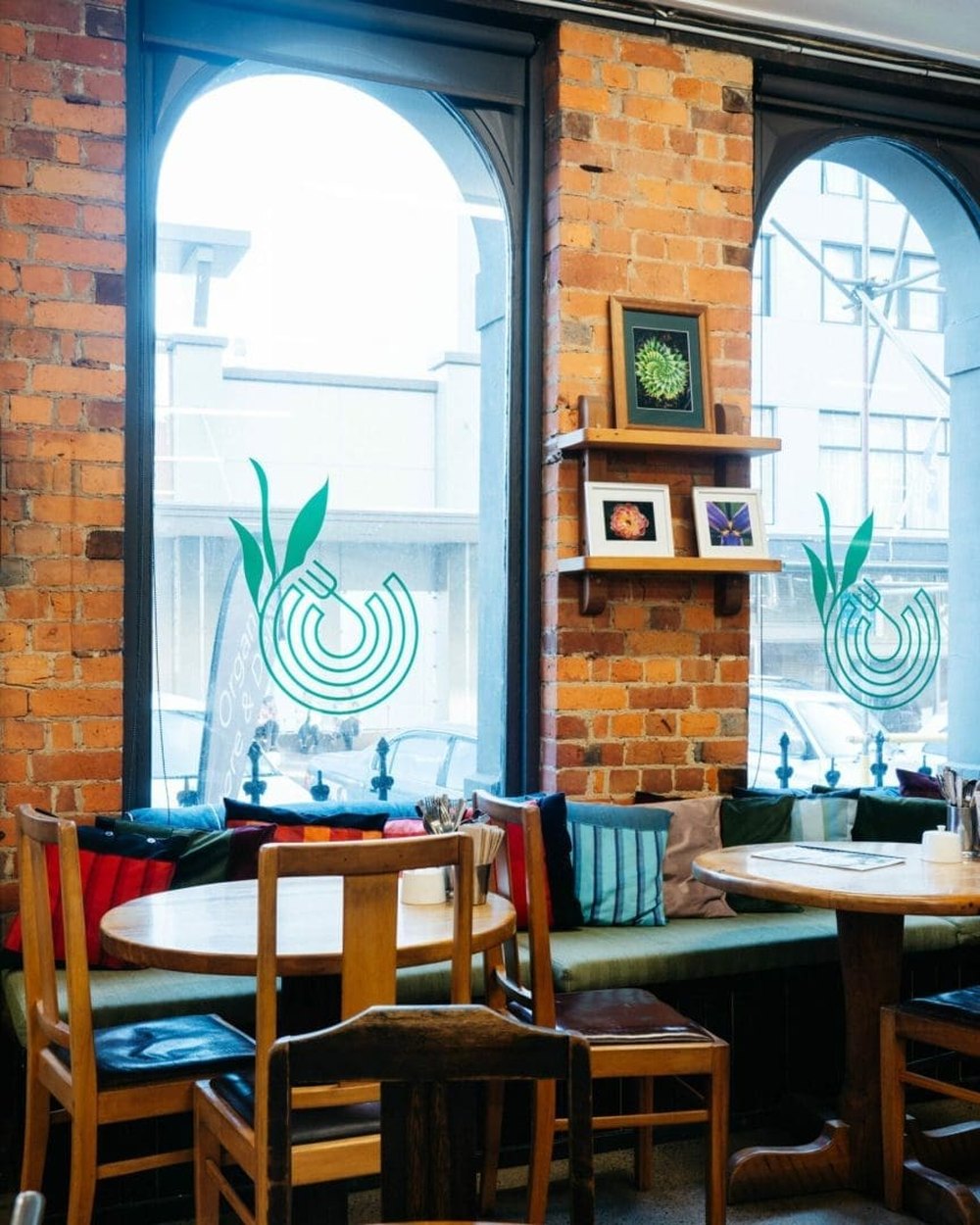 The Taste Nature café — the dining space in Dunedin.